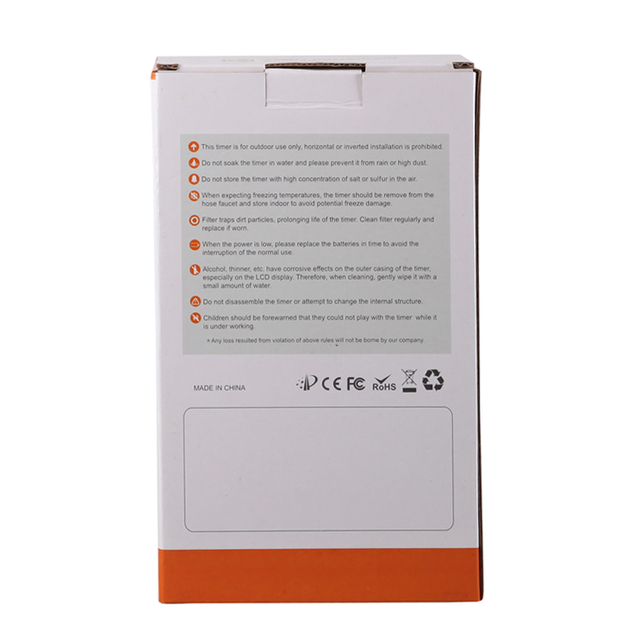 Plastic battery Portable Timer Timed Irrigation for Garden