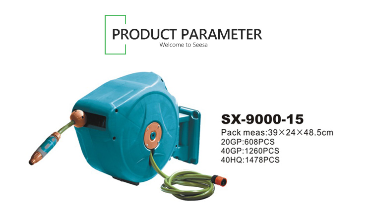 Professional Metal Hose Reel Cart